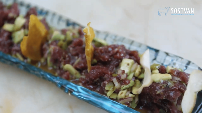 Las recetas de Sostvan_ Tartar de lomo bajo de vaca de pasto