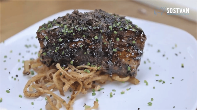 Las recetas de Sostvan_ Terrina de ternera de pasto al papillot.